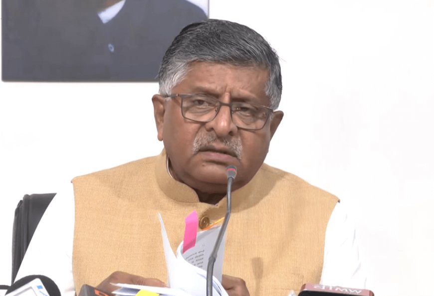 They have only one mantra, neither the law is right, nor the law is right, whatever Rahul says is right- BJP leader Ravi Shankar Prasad took a dig at Congress