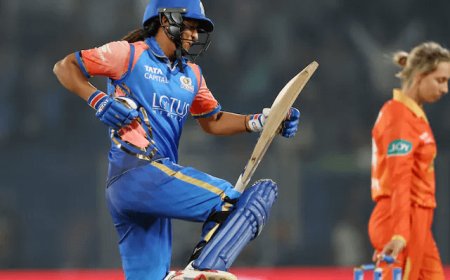 Harmanpreet Kaur turns the clock back with an epic 95*, Mumbai Indians qualify for WPL 2024 playoffs