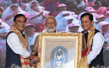 PM Modi unveils projects for N-E, says next step is expansion of industries