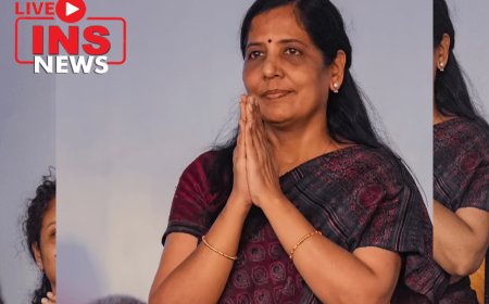 Wife Sunita referred to her husband ARVIND KEJRIWAL  as a "true nationalist."  - Jnata is tanasahi ka jawab degi - SUNITA KEJRIWAL