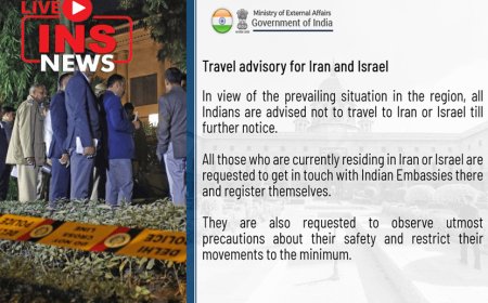 All Indians are advised not to travel to Iran or Israel till further notice- MEA