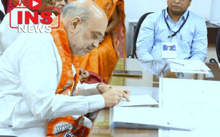 Amit Shah on filed his nomination for the upcoming Lok Sabha election