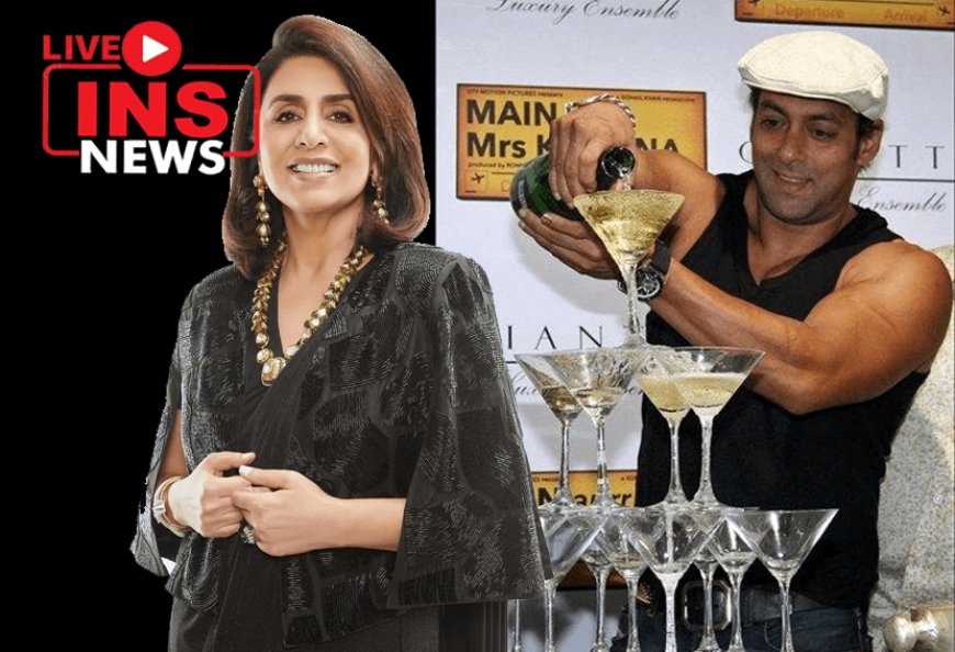 “Salman said I will be the bartender. I said theek hai. Salman Khan serving liquor to everybody right - Nitu Kapoor