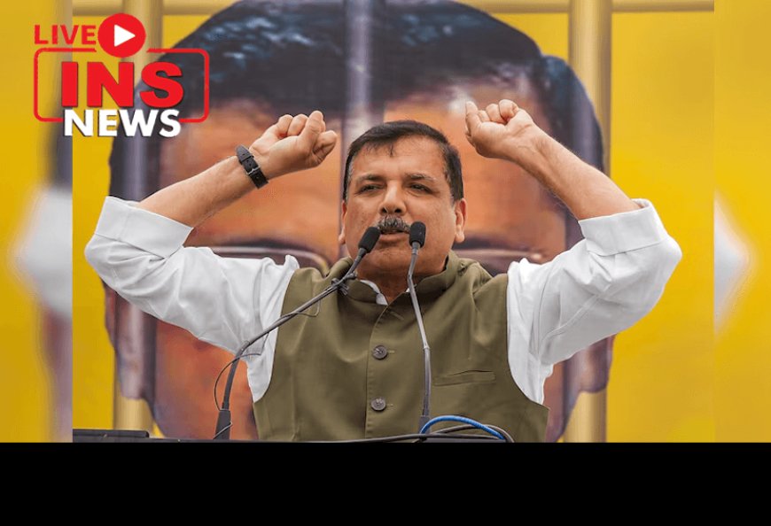 Three-time CM of Delhi is allowed to meet his wife through a window having a glass in between.- Sanjay Singh