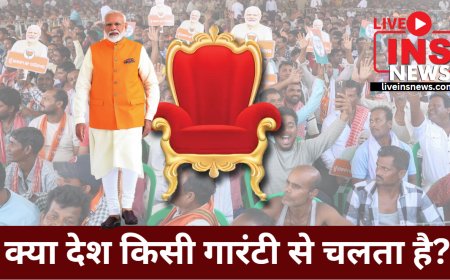 Does the country run on Modi ji's guarantee? Why does Modi give his guarantee everywhere?