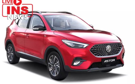 MG Astor facelift and these images reveal an entirely new look front end of this compact SUV.