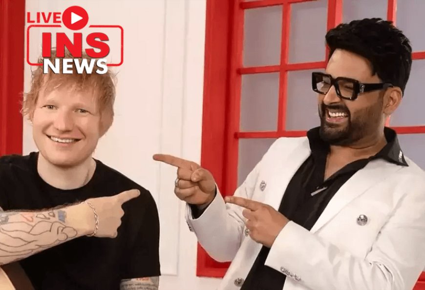 The next guest on Kapil's show is 'Shape Of You' fame Ed Sheeran, who was on his India tour earlier this year.