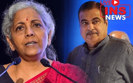 Union Road Transport Minister Nitin Gadkari and Finance Minister Nirmala Sitharaman face to face on GST