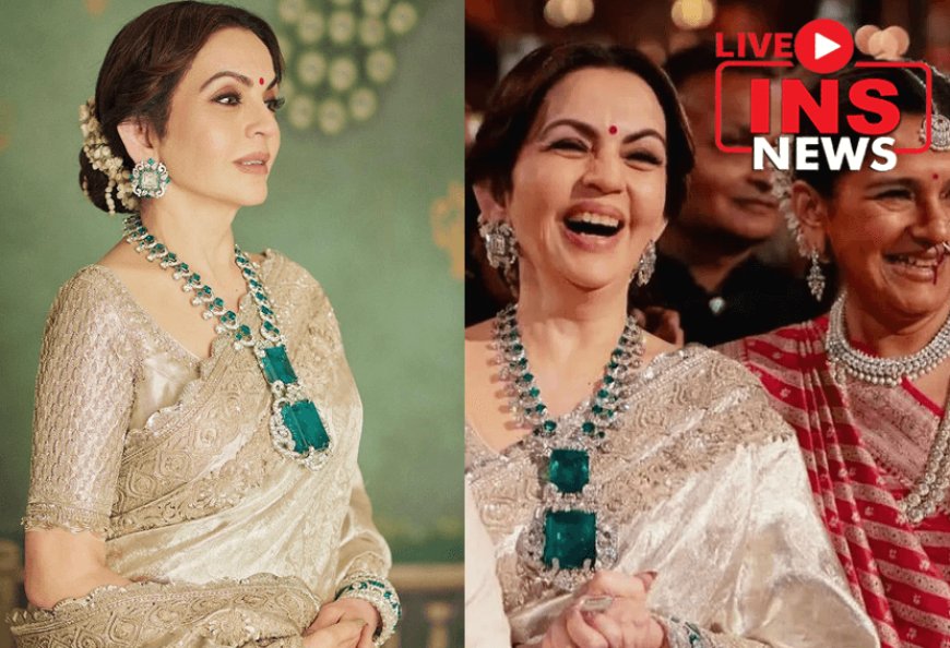 Mother Nita Ambani will wear a necklace worth Rs 500 crore in her son Anat Ambani's wedding! Why is the necklace so expensive?
