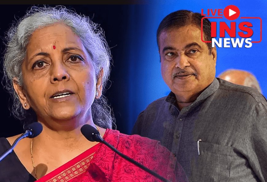 Union Road Transport Minister Nitin Gadkari and Finance Minister Nirmala Sitharaman face to face on GST