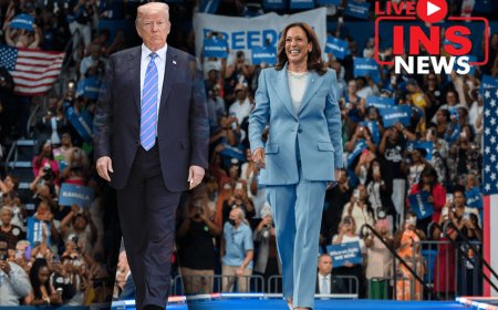 Tough contest between Republican candidate former President Donald Trump and Democratic candidate Kamala Harris! Kamala Harris still ahead of Trump