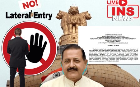 Prime Minister's long U turn on UPSC lateral entry! Decision withdrawn under pressure from opposition