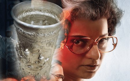 Drinking water in a silver glass proved costly for actress Kangana Ranaut! People told lies