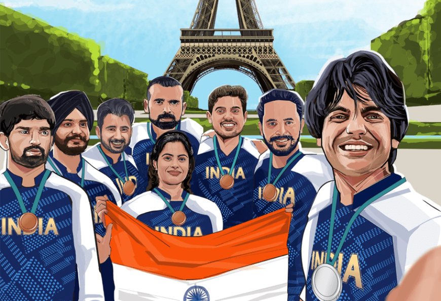 India's journey to Olympics Paris 2024 ends with hope and disappointment! Won some 6 medals! no gold