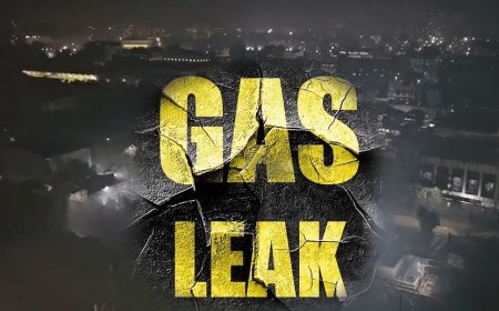 There is an atmosphere of panic in the entire area due to gas leak from a chemical company built in Ambernath in Thane district of Maharashtra.