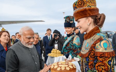 Prime Minister Narendra Modi reached Russia to participate in the 16th BRICS.