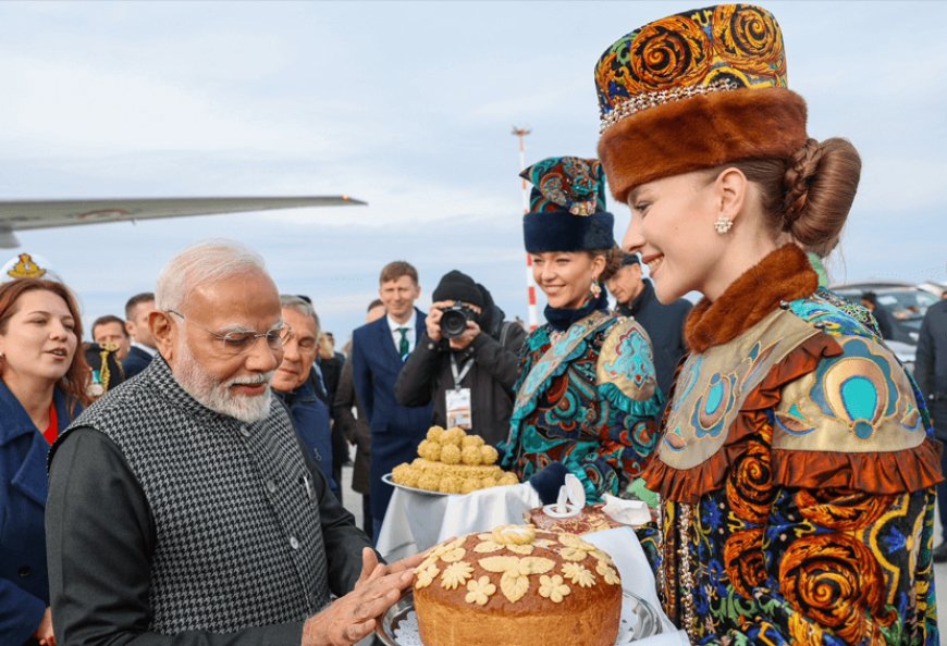 Prime Minister Narendra Modi reached Russia to participate in the 16th BRICS.