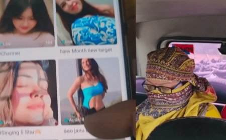 The husband and wife duped boys of Rs 25 lakh by making them their victims through Bigo Live app.