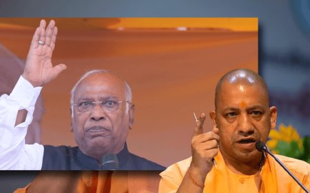 Targeting Yogi Adityanath, "No saint can give statements like 'If we divide, we will be divided'." Mallikarjun Kharge 