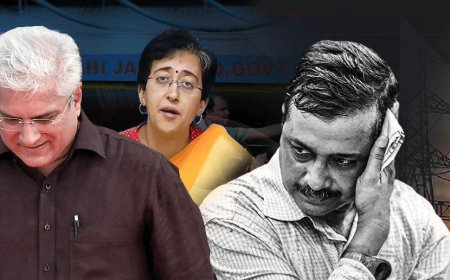  Former Delhi minister and AAP leader Kailash Gehlot left the "JHADU "and caught the "KAMAL"