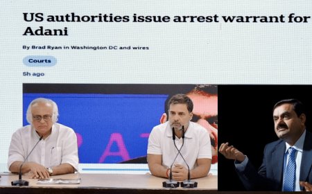 Rahul Gandhi made serious allegations against Gautam Adani! American agency caught Adani red handed giving bribe!