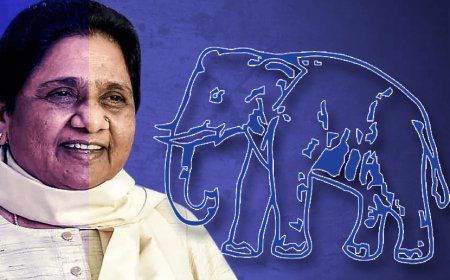 The political existence of Mayawati's BSP is in danger! BSP lagged far behind Chandrashekhar's Azad Samaj.