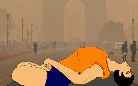 These 4 yogas remove the danger of pollution! Anulom.Vilom Pranayam, Matsyasana Pranayam and......