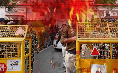 Huge explosion in the capital Delhi! heavy police force deployed