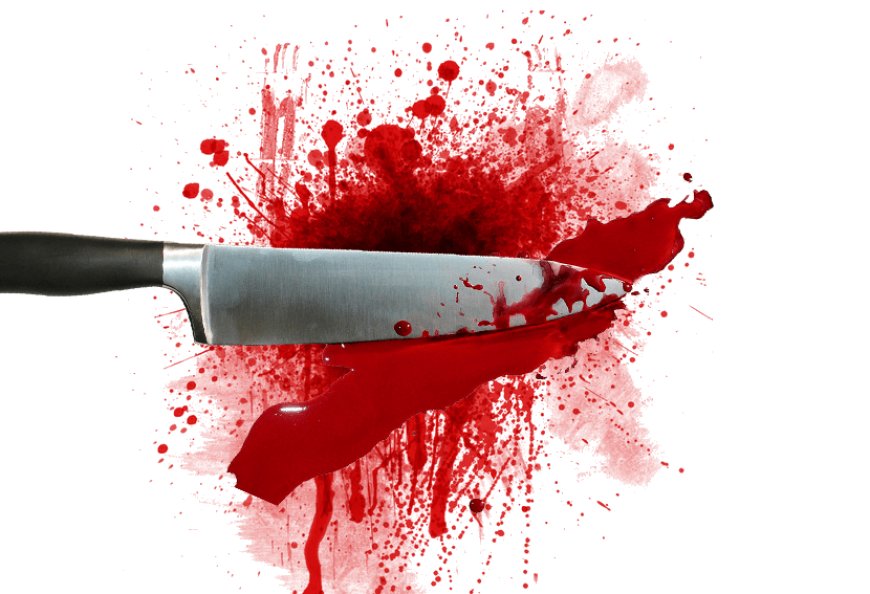 A brutal attack with a knife in Mangolpuri, Delhi! down to death