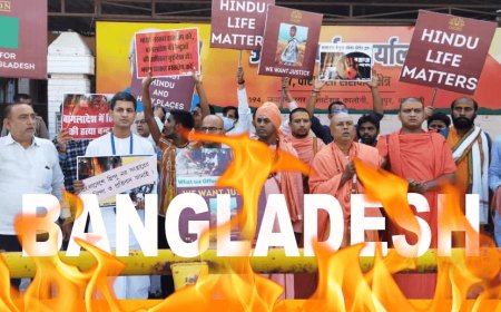 In Bangladesh, ISKCON advised Hindus not to wear saffron clothes and apply tilak. 