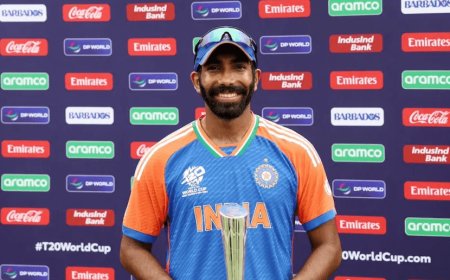 Indian Cricket team Player Bumrah Named ICC Player of the Month