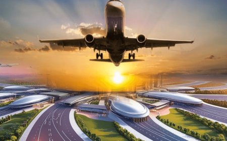 The country's largest airport Jewar is ready to fly! The first commercial flight has landed at the airport.