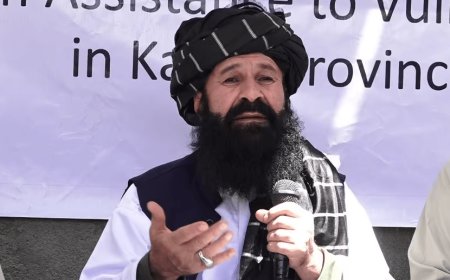 Khalil Haqqani, the Taliban's minister for refugees and resettlement, was killed in a bomb blast at a mosque.