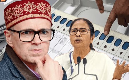Congress divided over EVM issue After TMC, now Chief Minister Omar Abdullah has expressed confidence in EVMs 