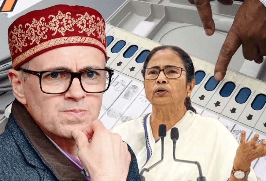 Congress divided over EVM issue After TMC, now Chief Minister Omar Abdullah has expressed confidence in EVMs 