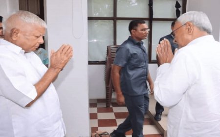 Nitish Kumar and Lalu Prasad are back together in Bihar.