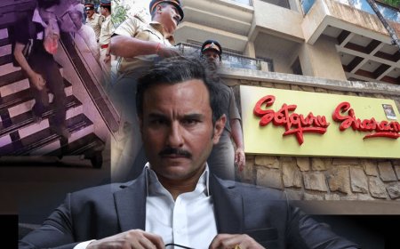How did the man who attacked film star Saif Ali Khan finally reach the actor's house?