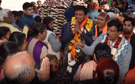 DELHI ELECTION 2025 - BJP's 'Sanjay' will give a crushing defeat to his opponents in the political battle of Shahdara!