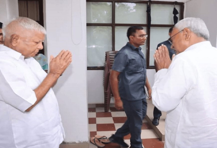 Nitish Kumar and Lalu Prasad are back together in Bihar.