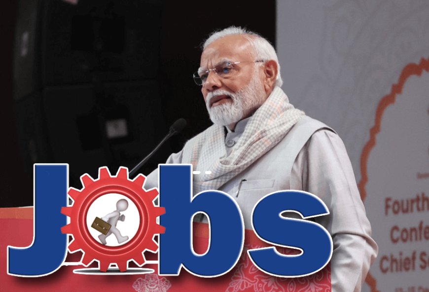 In 10 years, the Modi government has come out far ahead of the Congress in terms of providing employment! Employment figures tabled in Parliament