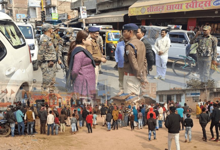 Violent clashes between two communities in Bihar's Jamui district over recitation of Hanuman Chalisa