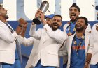 "I'm very lucky," he said. Winning four ICC tournaments is truly a godsend. "
