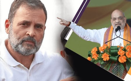 Home Minister's jibe at Rahul Gandhi in Parliament: Those who are wearing black glasses will not see development!