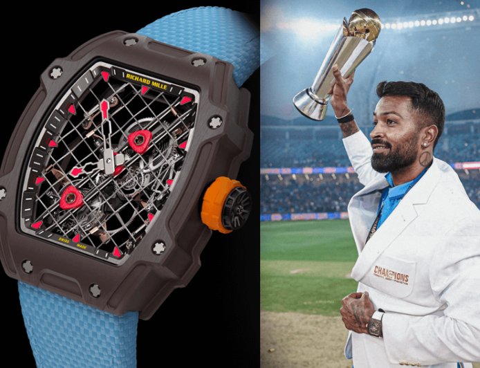 Hardik Pandya's 18 crore watch is more talked about than India's victory in the Champions Trophy! Know why is the watch so expensive?