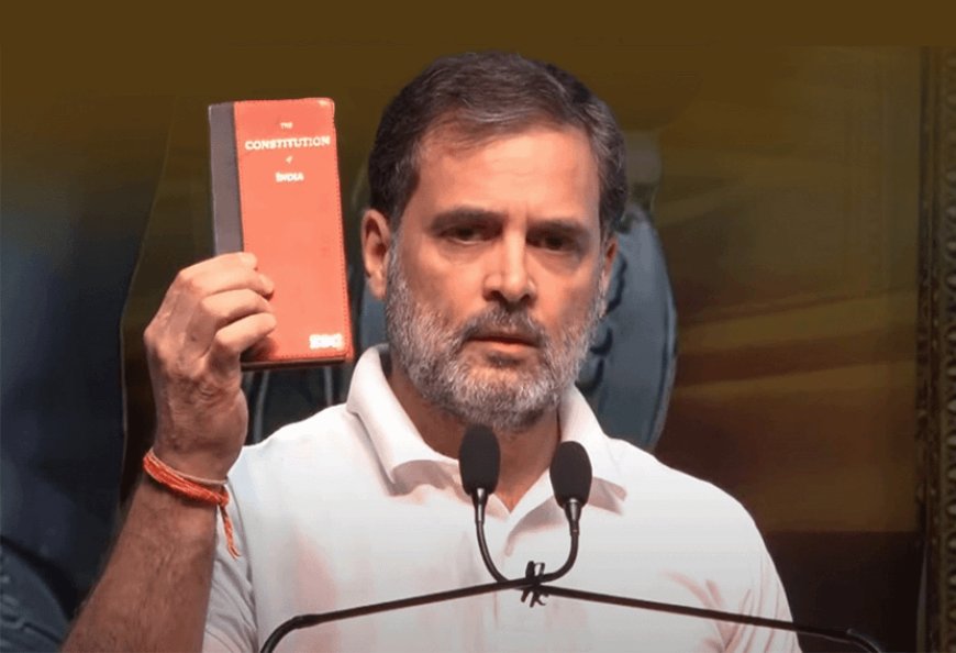 Rahul Gandhi in Lok Sabha. Why doesn't the government talk about voter fraud?
