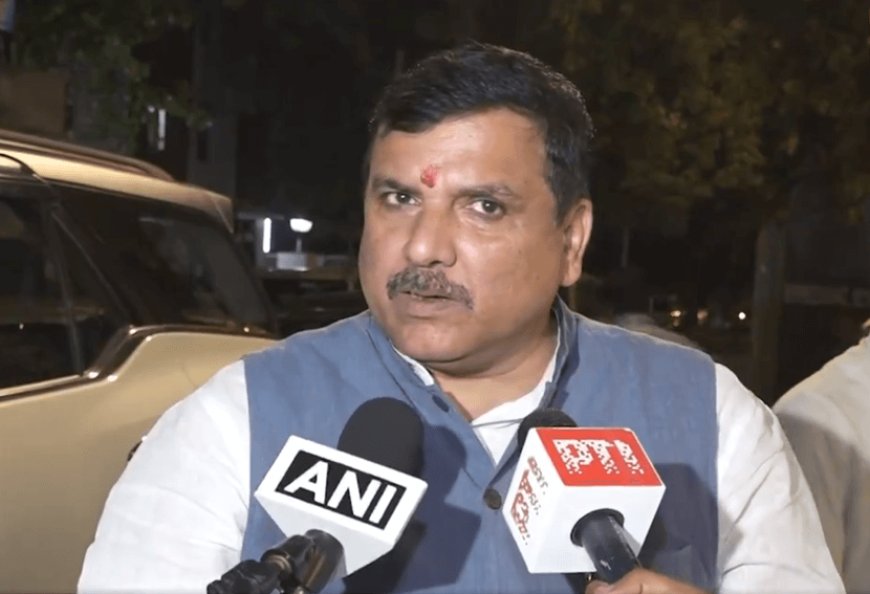 On the demand to close meat shops during Navratri in Delhi, Sanjay Singh said if BJP people have the courage, they should close KFC.