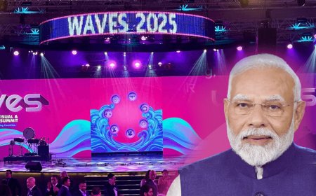 WAVES is not just an acronym. It is actually a wave. A wave of culture, creativity and universal connection and riding on this wave are movies, music, gaming, innovation and storytelling-PM MODI