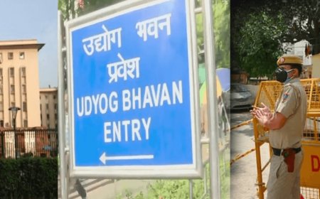 After Haryana CM's office, now threat of bombing Udyog Bhawan in New Delhi