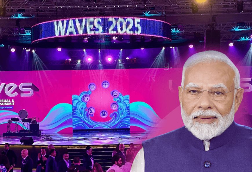 WAVES is not just an acronym. It is actually a wave. A wave of culture, creativity and universal connection and riding on this wave are movies, music, gaming, innovation and storytelling-PM MODI