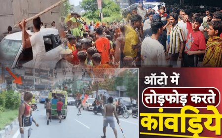 How can the administration control the chaos and anger of Kanwadis on the Kanwad path?